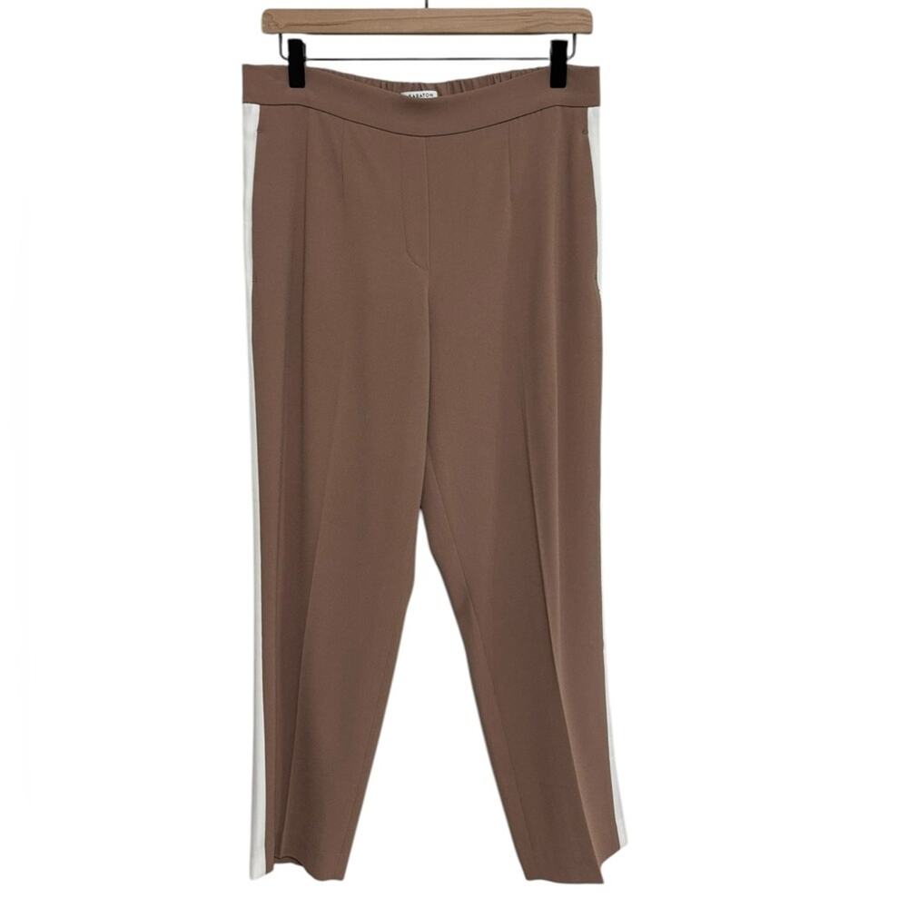 Babaton Aritzia Side Stripe Conan Trousers in Mauve Pink - Size 10
